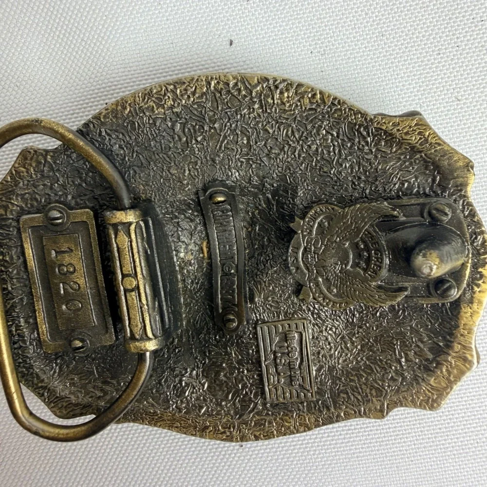 The Great American Belt Buckle Co. vintage 1987